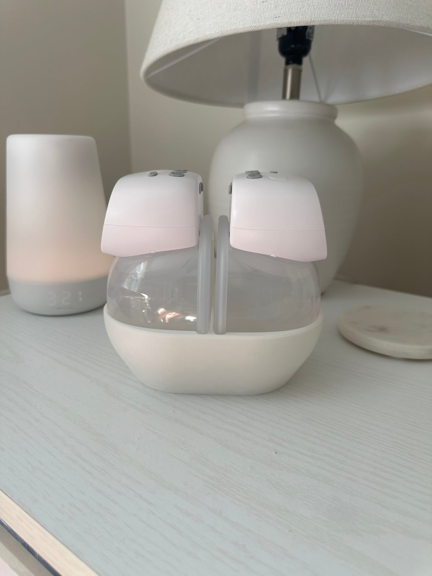 3D Printed Momcozy S9 Breast Pump Holder: Nightstand & Fridge Storage
