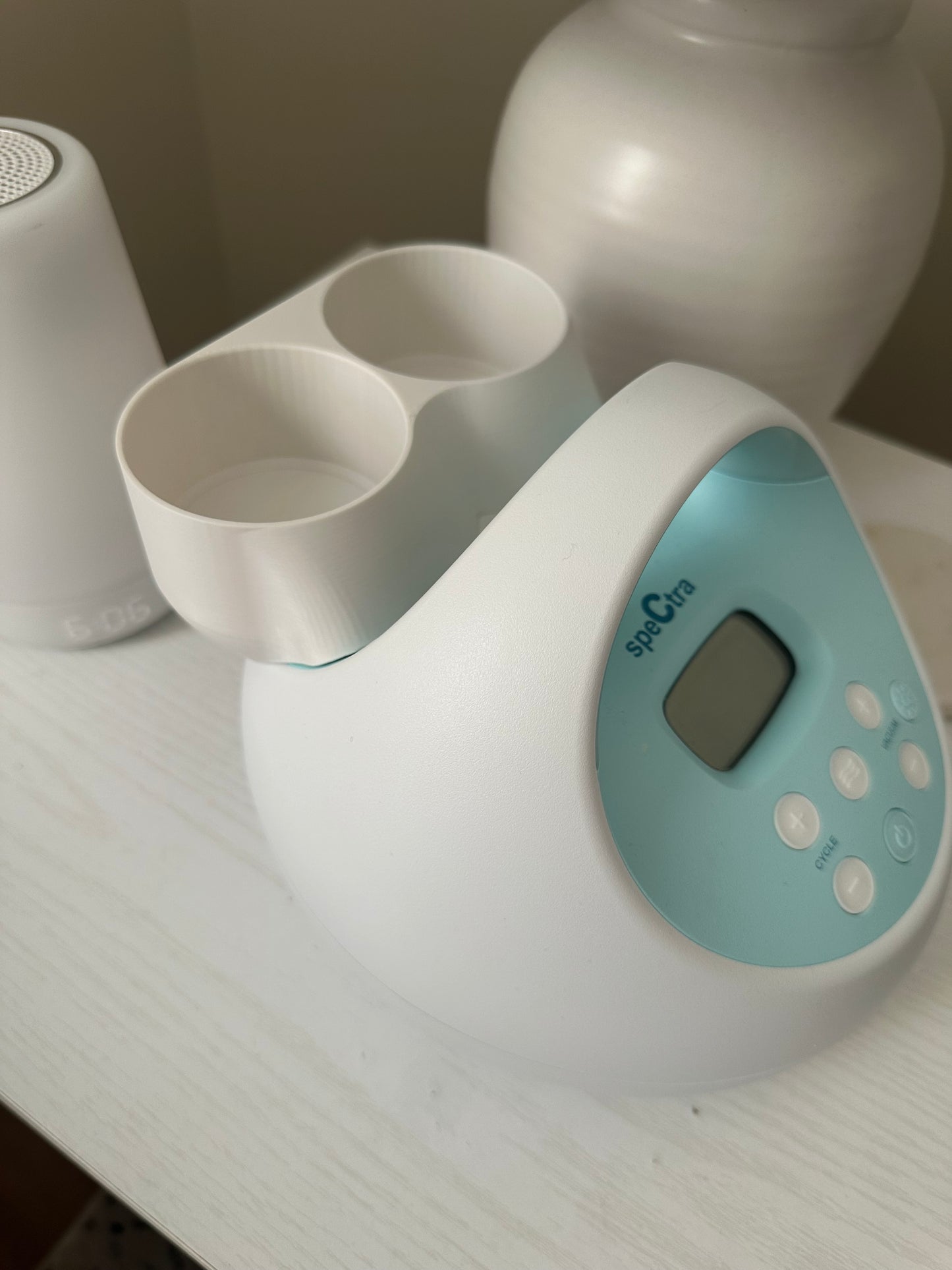 Spectra Single to Double Bottle Holder | Hands-Free Pump Accessory for Spectra