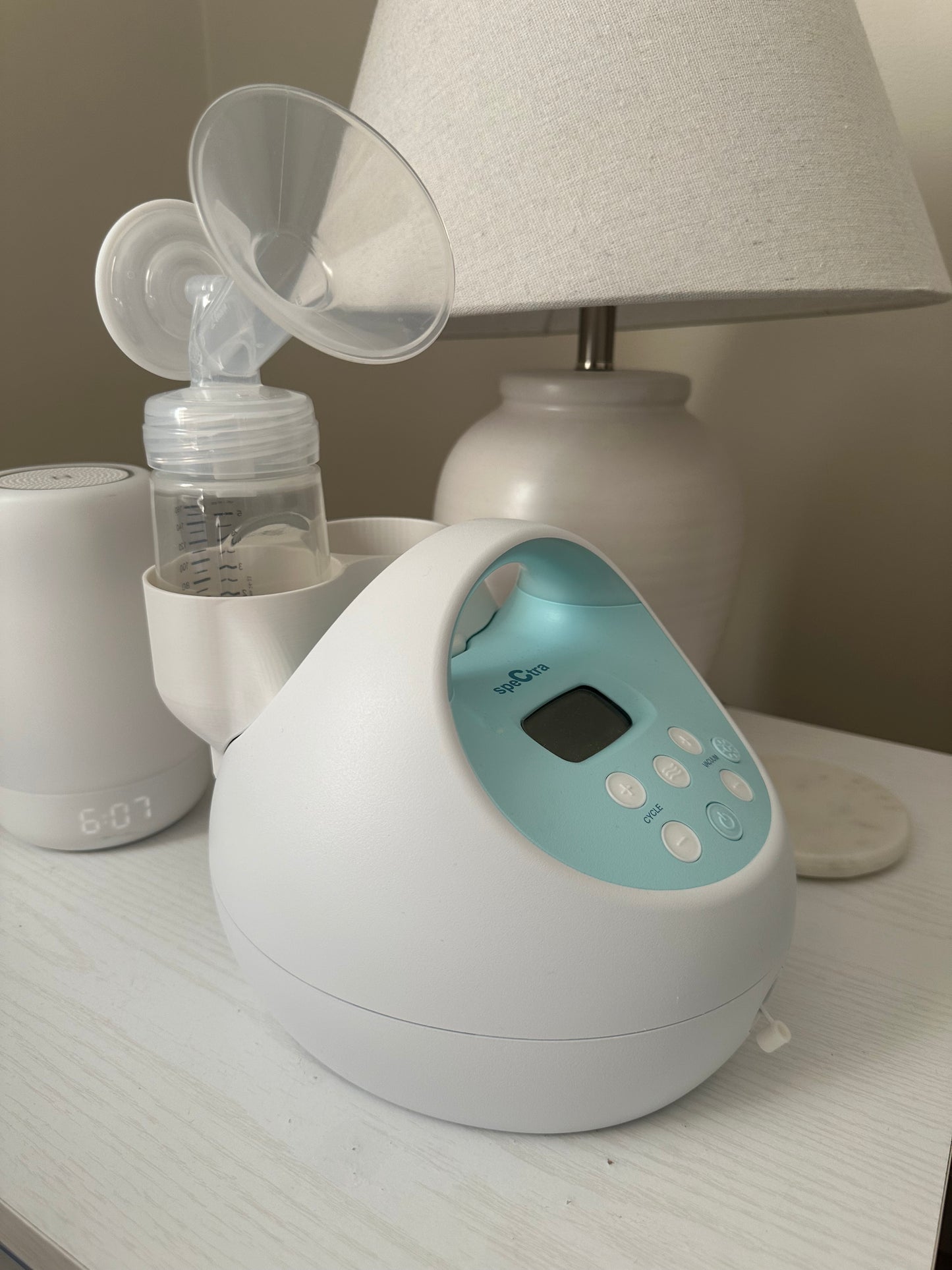 Spectra Single to Double Bottle Holder | Hands-Free Pump Accessory for Spectra