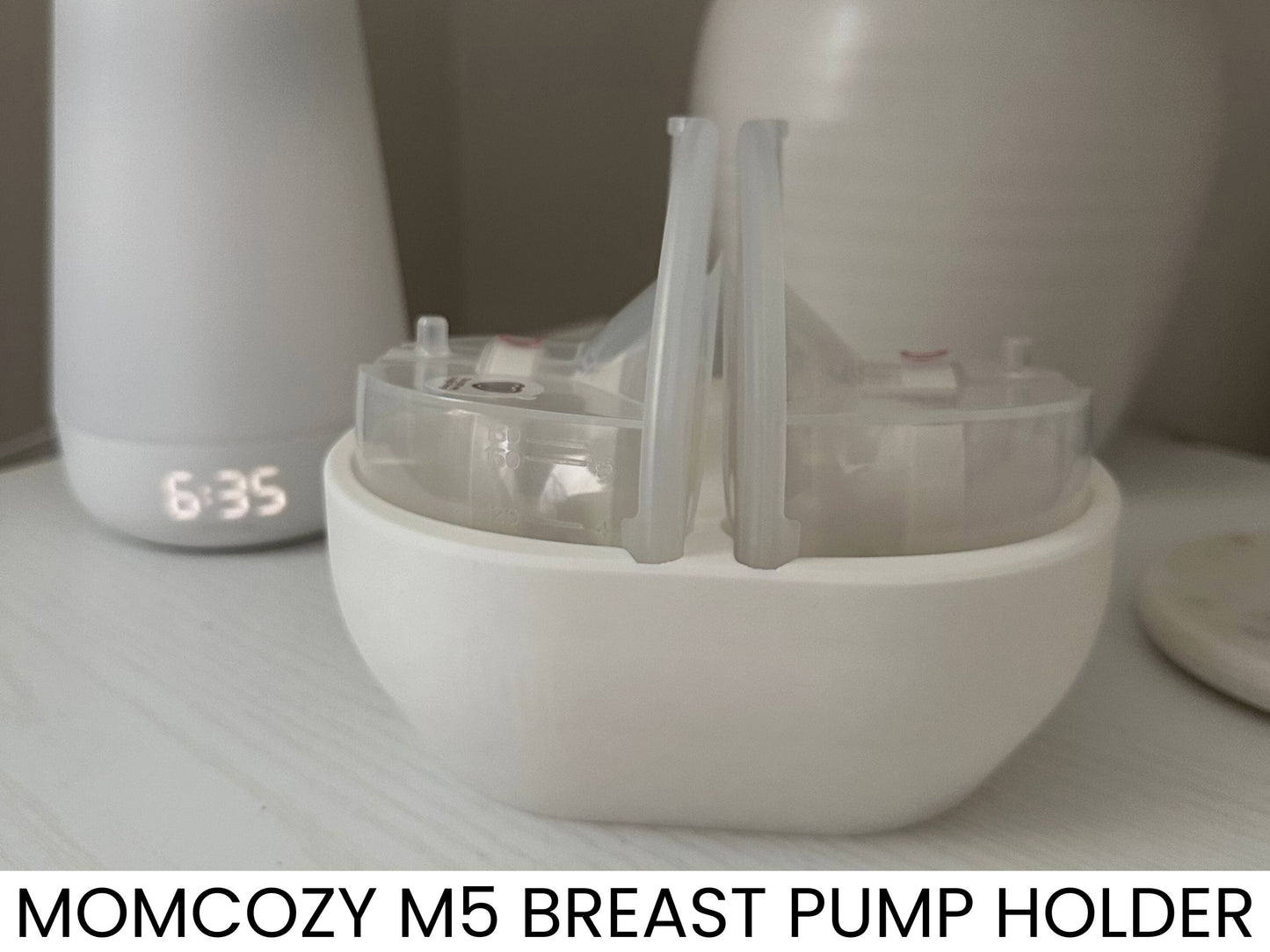 3D Printed Momcozy M5/M5 Lite Breast Pump Holder: Hands-Free Stand