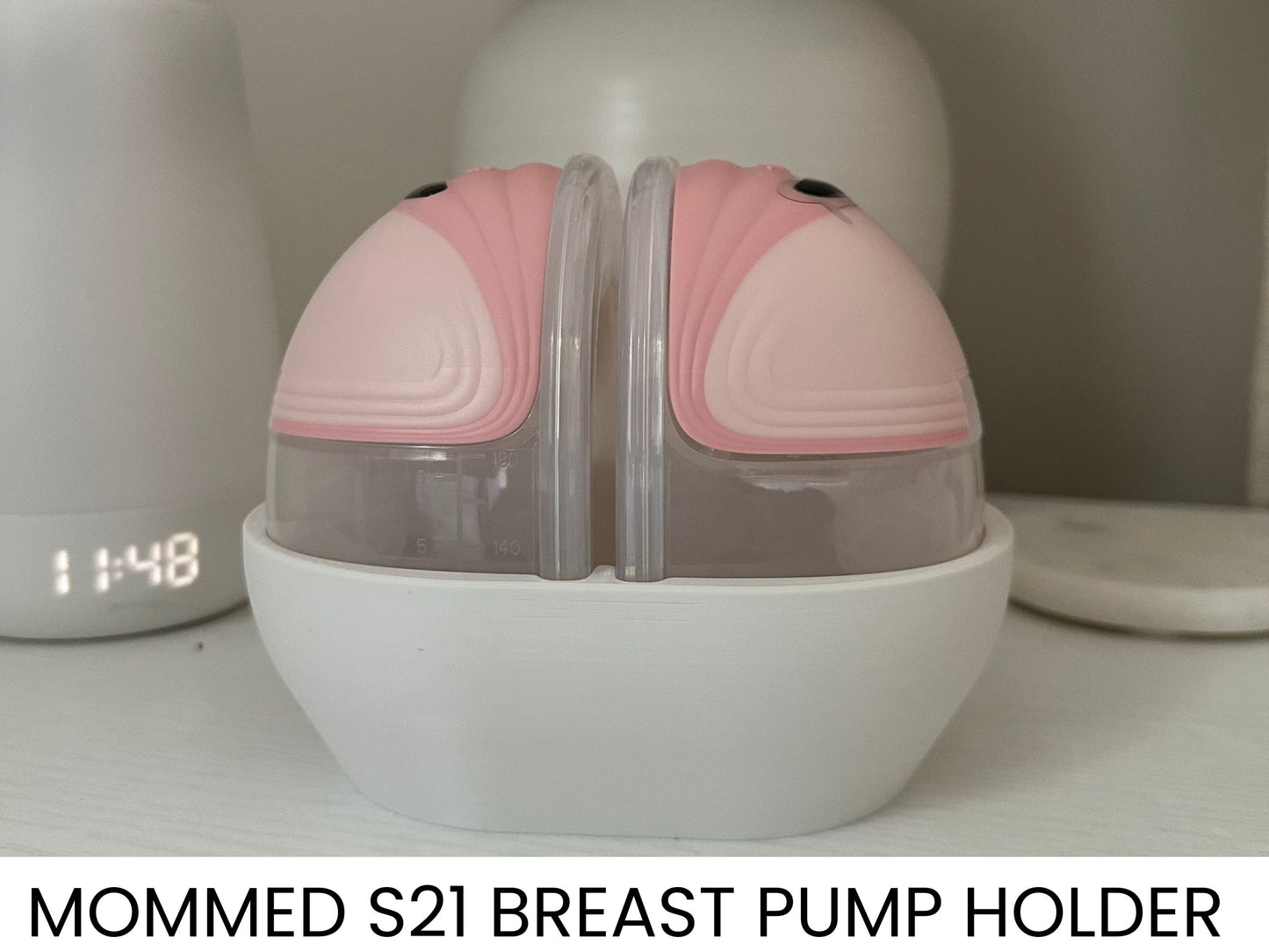 3D Printed Breast Pump Holder: MOMMED S21 - Hands-Free Stand